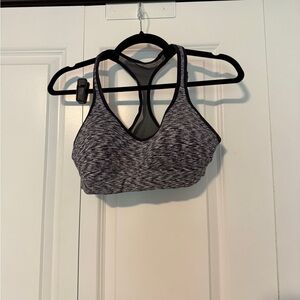Lululemon Athletica Gray Sports Bra with Racerback Design